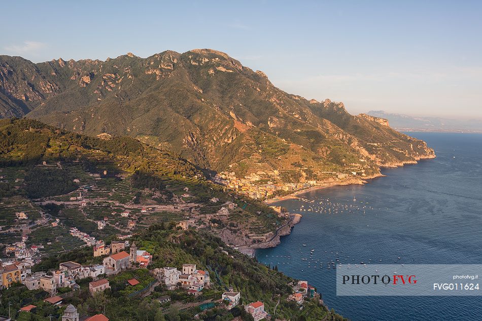 Amalfi Coast looking south from Ravello