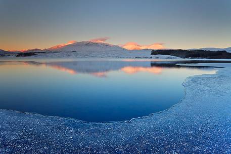 Sunrise at Loch Tulla