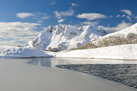 Mount Bivera seen by Casera Razzo