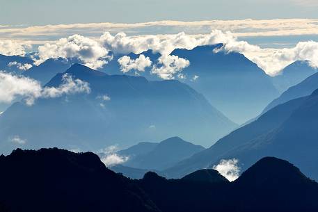 Horizons, view from Morgenleit peak