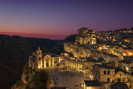 Sasso caveoso church of saints Peter and Paul, Matera, Basilicata, Italy