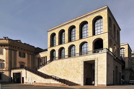 Arengario Palace hosting the Museum of Twentieth Century